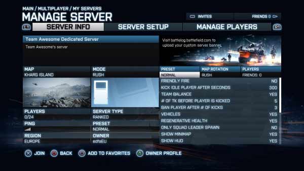 Battlefield 4 console rent-a-server costs revealed